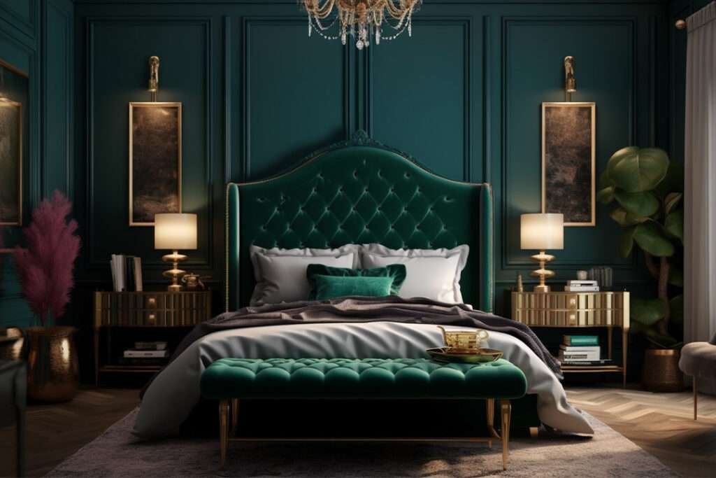 Add Green Aesthetics to the Bedroom