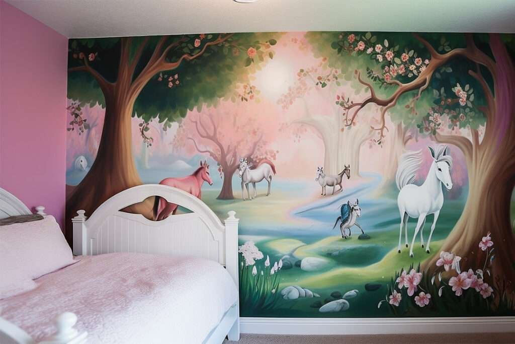 Whimsical and Fantasy Murals: Where Dreams Come to Life