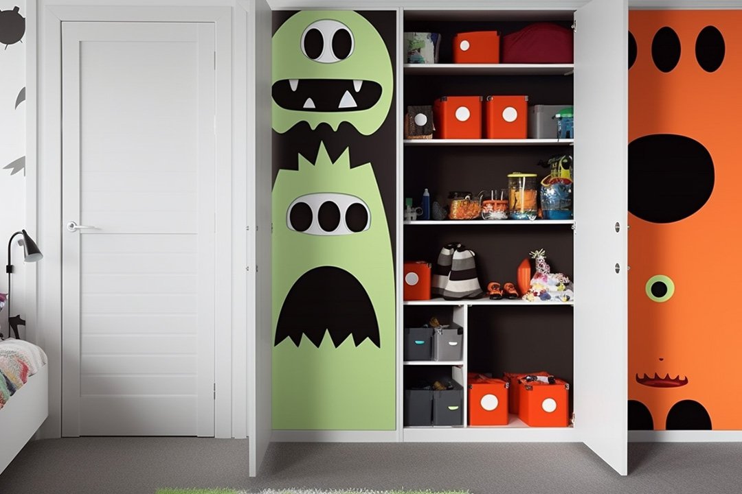 Monster Closet Halloween Decoration