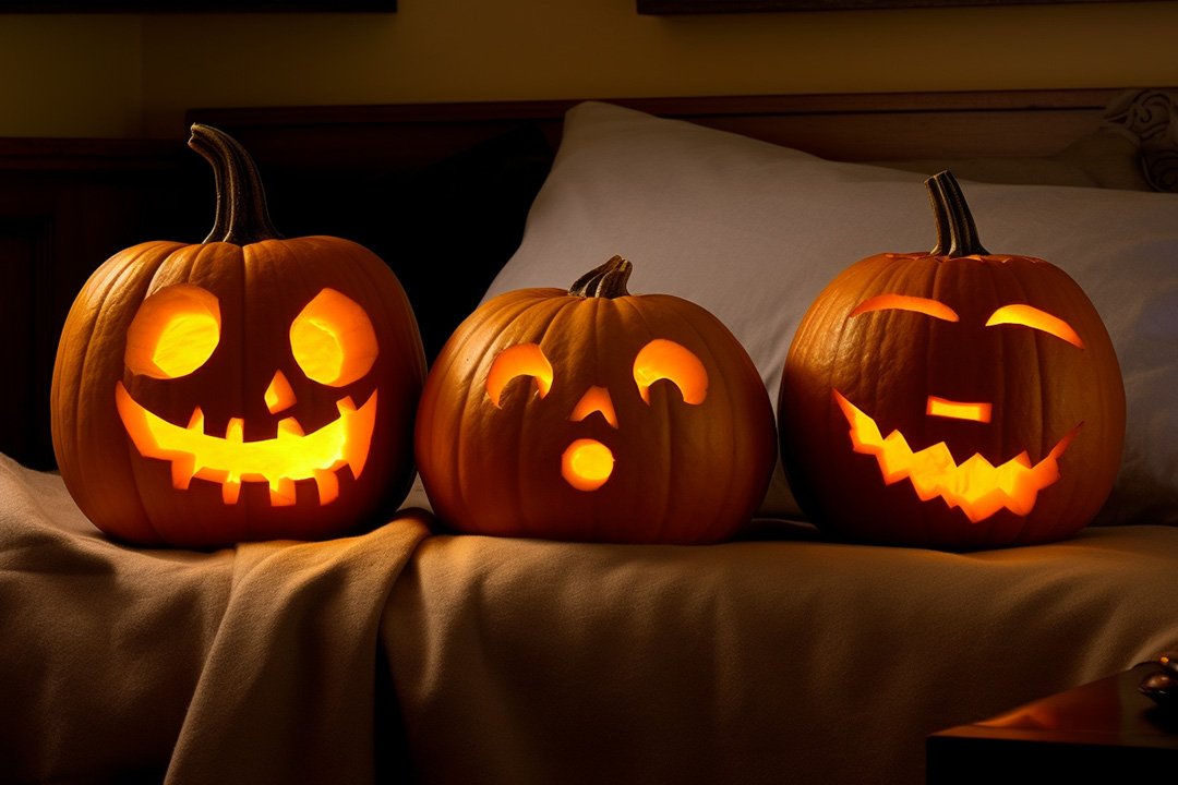 Comical Halloween Jack-o'-Lanterns