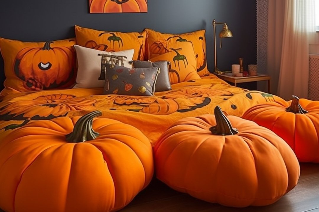 Whimsical Pumpkin Pillows