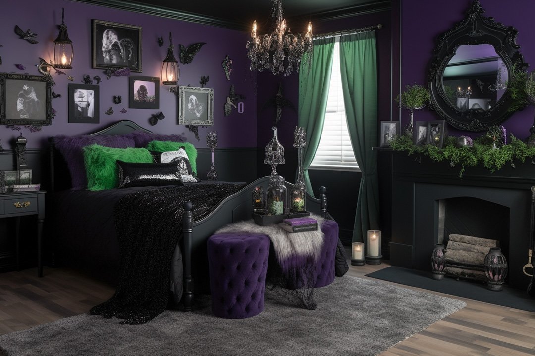 Witch's Lair Theme- Halloween Room Ideas