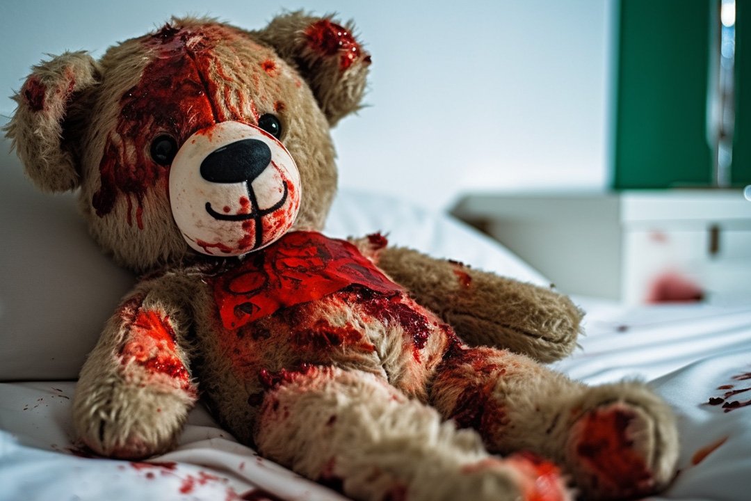 Have fun with an Amusing Zombie Teddy Bear