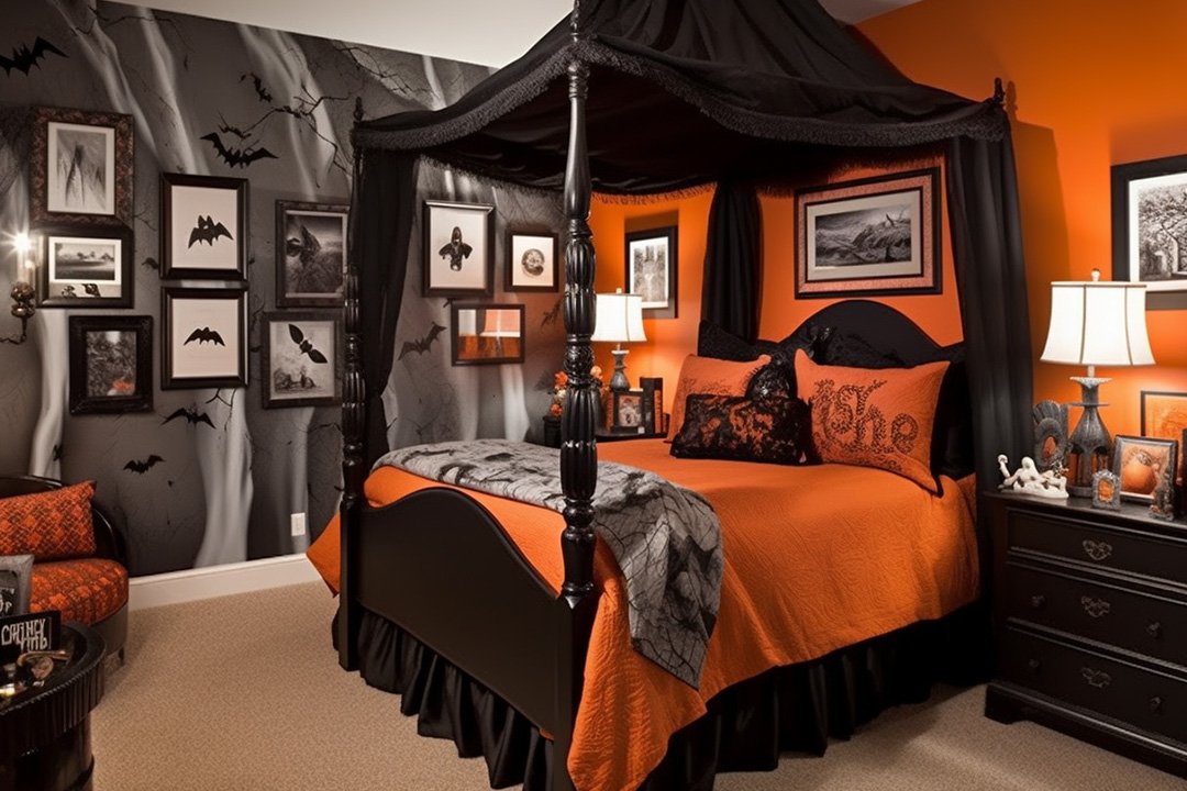 Classic Halloween Bedroom Decor Ideas