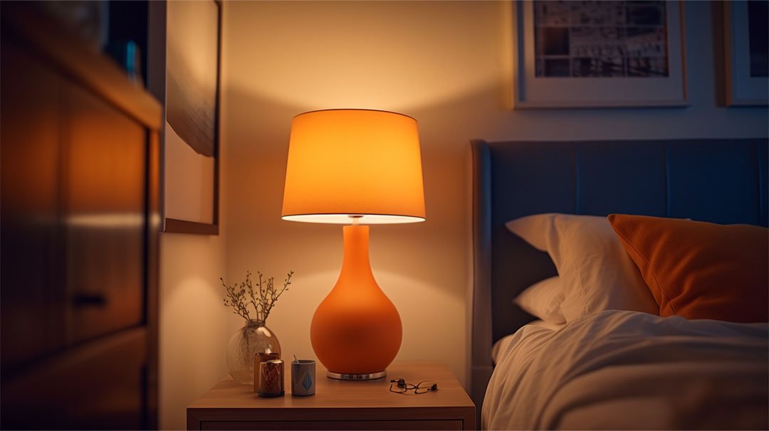 Energy Efficient Bedside Lamp