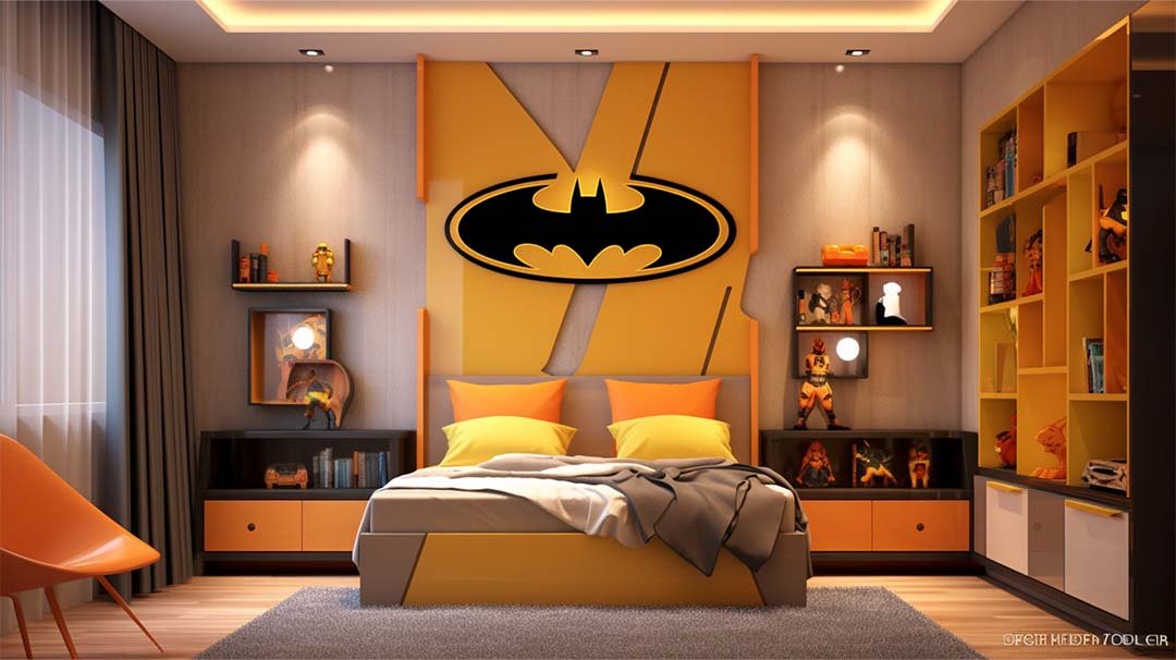 Toddler Boy Room Superhero Hideout Adventure