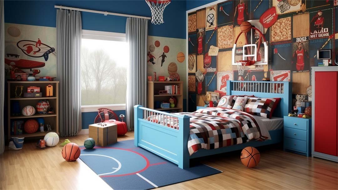 Sports Fanatic Haven Ideas in the Toddler Room