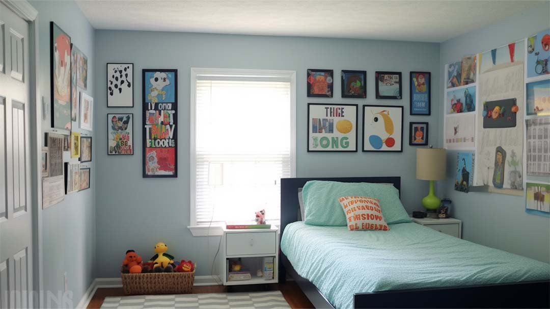 Toddler Boy Room Personalized Gallery Wall