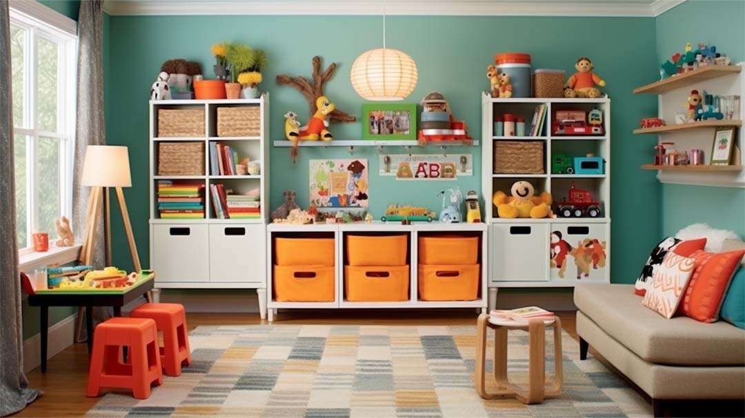 Toddler Boy Room Clever Storage Ideas