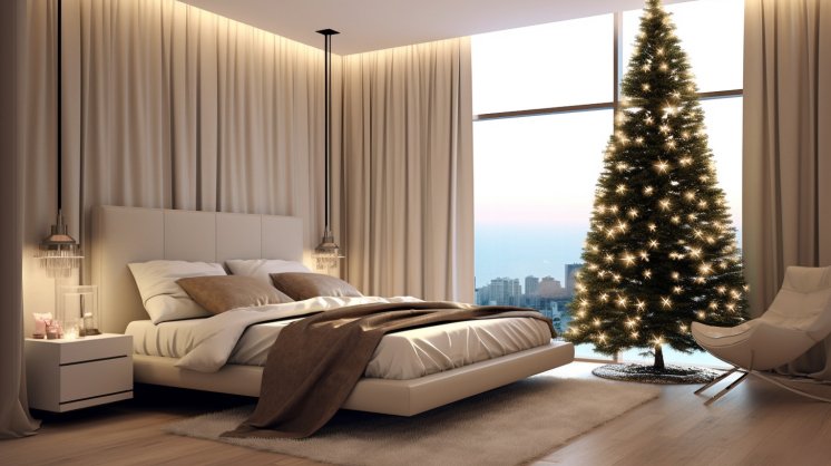 Cozy Christmas Bedroom Ideas